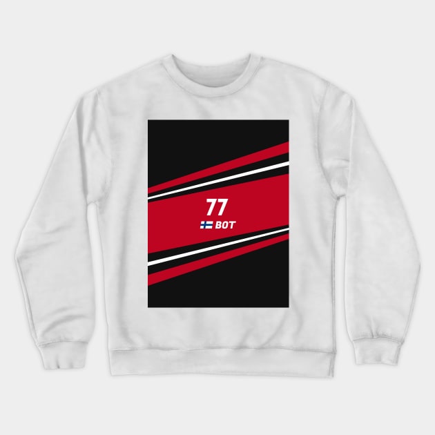 F1 2023 - #77 Bottas Crewneck Sweatshirt by sednoid